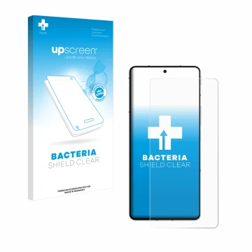 Vorderseite einer Produktverpackung mit dem Markenlogo upscreen. Daneben ist das Gerät ZTE Nubia Z50S Pro mit dem zugehörigen 