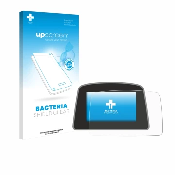 Vorderseite einer Produktverpackung mit dem Markenlogo upscreen. Daneben ist das Gerät PowaKaddy C2i mit dem zugehörigen Displ