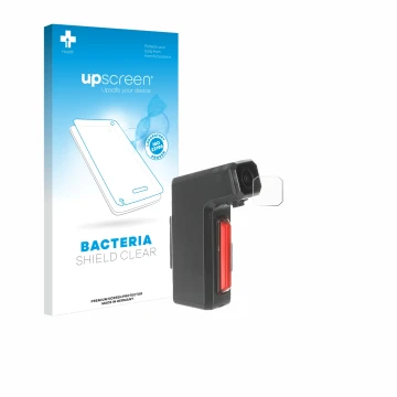 Vorderseite einer Produktverpackung mit dem Markenlogo upscreen. Daneben ist das Gerät Tooo Cycling DVR80 mit dem zugehörigen 