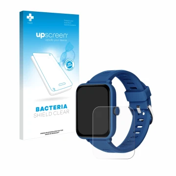 Vorderseite einer Produktverpackung mit dem Markenlogo upscreen. Daneben ist das Gerät Biggerfive BW01 1.5