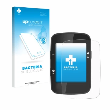 Vorderseite einer Produktverpackung mit dem Markenlogo upscreen. Daneben ist das Gerät CooSpo BC26 mit dem zugehörigen Display