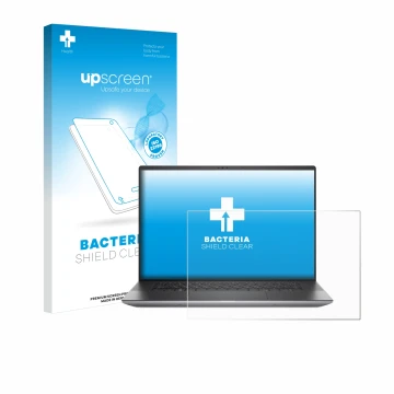 Vorderseite einer Produktverpackung mit dem Markenlogo upscreen. Daneben ist das Gerät Dell Precision 5680 Workstation mit dem