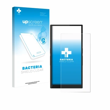 Vorderseite einer Produktverpackung mit dem Markenlogo upscreen. Daneben ist das Gerät Hiby R6 Pro II (2. Gen.) mit dem zugehö