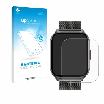 Vorderseite einer Produktverpackung mit dem Markenlogo upscreen. Daneben ist das Gerät Popglory P95 2