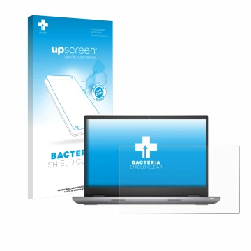 Vorderseite einer Produktverpackung mit dem Markenlogo upscreen. Daneben ist das Gerät Dell Precision 7780 mit dem zugehörigen