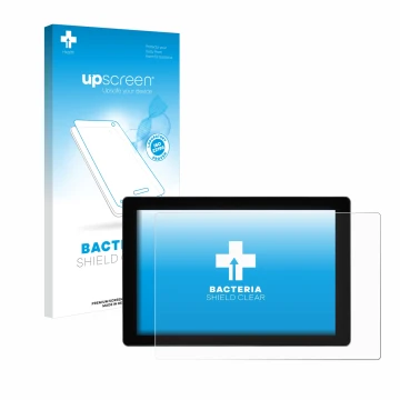 Vorderseite einer Produktverpackung mit dem Markenlogo upscreen. Daneben ist das Gerät SmallHD Indie 7 mit dem zugehörigen Dis