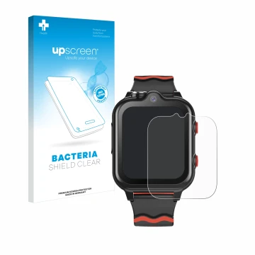 Vorderseite einer Produktverpackung mit dem Markenlogo upscreen. Daneben ist das Gerät Carneedi D35 1.69
