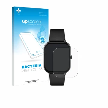 Vorderseite einer Produktverpackung mit dem Markenlogo upscreen. Daneben ist das Gerät Reflex Active Series 17 mit dem zugehör