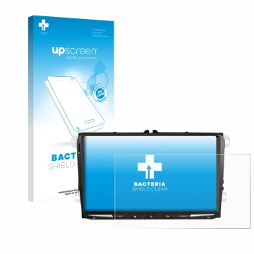 Vorderseite einer Produktverpackung mit dem Markenlogo upscreen. Daneben ist das Gerät Erisin ES8998V 9