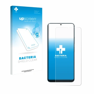 Vorderseite einer Produktverpackung mit dem Markenlogo upscreen. Daneben ist das Gerät Oscal Modern 8 mit dem zugehörigen Disp