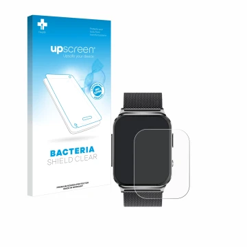 Vorderseite einer Produktverpackung mit dem Markenlogo upscreen. Daneben ist das Gerät Kardena Care Pro 2 (rechteckig) mit dem