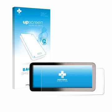 Vorderseite einer Produktverpackung mit dem Markenlogo upscreen. Daneben ist das Gerät Erisin ES46GC50-TDE 12,3