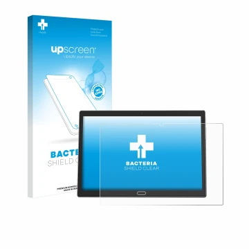 Vorderseite einer Produktverpackung mit dem Markenlogo upscreen. Daneben ist das Gerät Zonko K118 mit dem zugehörigen Displays