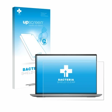Vorderseite einer Produktverpackung mit dem Markenlogo upscreen. Daneben ist das Gerät Dell Precision 5690 Workstation mit dem