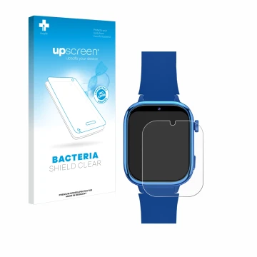 Vorderseite einer Produktverpackung mit dem Markenlogo upscreen. Daneben ist das Gerät Swgota SW-T40 mit dem zugehörigen Displ
