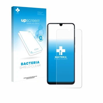 Vorderseite einer Produktverpackung mit dem Markenlogo upscreen. Daneben ist das Gerät Xiaomi Redmi 14C mit dem zugehörigen Di