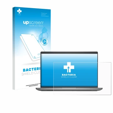 Vorderseite einer Produktverpackung mit dem Markenlogo upscreen. Daneben ist das Gerät Dell Precision 3591 Workstation mit dem