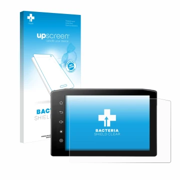 Vorderseite einer Produktverpackung mit dem Markenlogo upscreen. Daneben ist das Gerät Ekiy MTC07 6.25