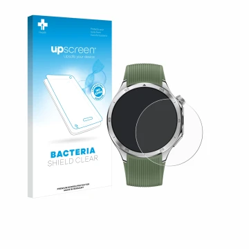 Vorderseite einer Produktverpackung mit dem Markenlogo upscreen. Daneben ist das Gerät OnePlus Watch 3 mit dem zugehörigen Dis