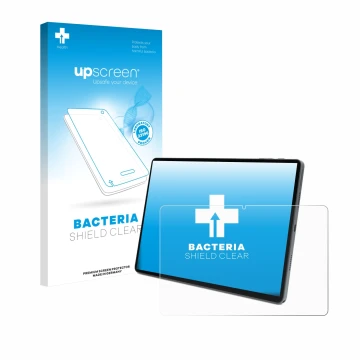 Vorderseite einer Produktverpackung mit dem Markenlogo upscreen. Daneben ist das Gerät Terra Pad 1007 10.95