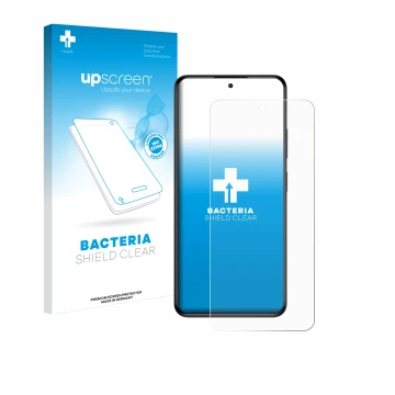 Vorderseite einer Produktverpackung mit dem Markenlogo upscreen. Daneben ist das Gerät myPhone N23 Plus mit dem zugehörigen Di