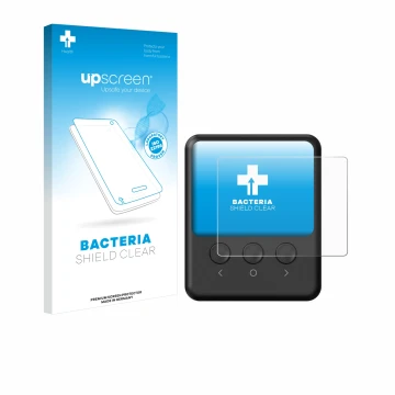 Vorderseite einer Produktverpackung mit dem Markenlogo upscreen. Daneben ist das Gerät ISDT 608PD mit dem zugehörigen Displays
