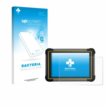 Vorderseite einer Produktverpackung mit dem Markenlogo upscreen. Daneben ist das Gerät Leica iCON CC170 mit dem zugehörigen Di