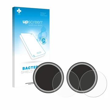 Vorderseite einer Produktverpackung mit dem Markenlogo upscreen. Daneben ist das Gerät Numark NS4FX (Jog) mit dem zugehörigen 
