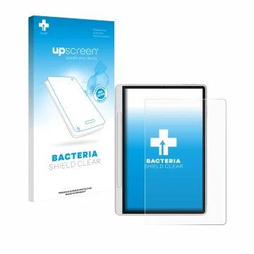 Vorderseite einer Produktverpackung mit dem Markenlogo upscreen. Daneben ist das Gerät XP-Pen Magic Note Pad mit dem zugehörig