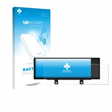 Vorderseite einer Produktverpackung mit dem Markenlogo upscreen. Daneben ist das Gerät Xtrons QLB42THNBR mit dem zugehörigen D