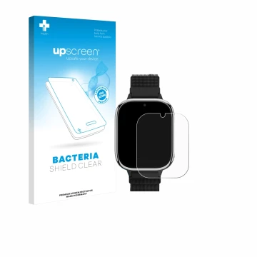 Vorderseite einer Produktverpackung mit dem Markenlogo upscreen. Daneben ist das Gerät Swgota T40 4G mit dem zugehörigen Displ