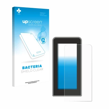 Vorderseite einer Produktverpackung mit dem Markenlogo upscreen. Daneben ist das Gerät Tenways CGO600 Pro mit dem zugehörigen 