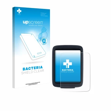 Vorderseite einer Produktverpackung mit dem Markenlogo upscreen. Daneben ist das Gerät Sigma BC 10.0 WR mit dem zugehörigen Di