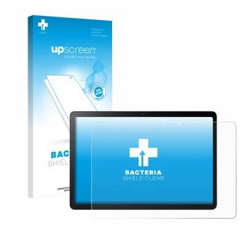 Vorderseite einer Produktverpackung mit dem Markenlogo upscreen. Daneben ist das Gerät Acer Iconia V11-11 mit dem zugehörigen 