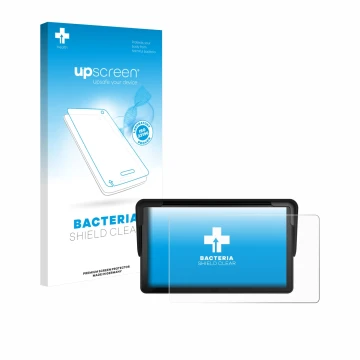 Vorderseite einer Produktverpackung mit dem Markenlogo upscreen. Daneben ist das Gerät Carpuride V3 7