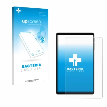 Vorderseite einer Produktverpackung mit dem Markenlogo upscreen. Daneben ist das Gerät Alldocube iPlay 70 mini Ultra mit dem z
