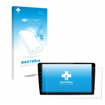 Vorderseite einer Produktverpackung mit dem Markenlogo upscreen. Daneben ist das Gerät Junsun V2 Plus 9