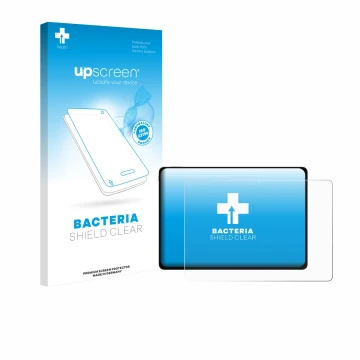 Vorderseite einer Produktverpackung mit dem Markenlogo upscreen. Daneben ist das Gerät Honor Magicpad 3 mit dem zugehörigen Di