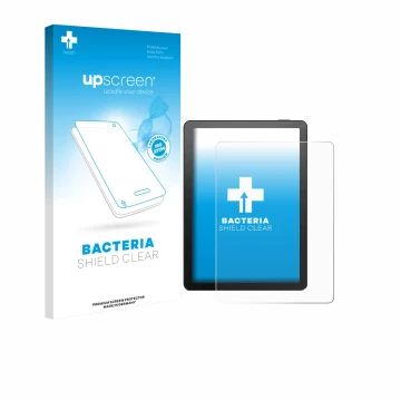 Vorderseite einer Produktverpackung mit dem Markenlogo upscreen. Daneben ist das Gerät Bigme B6 Color mit dem zugehörigen Disp