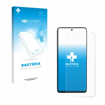 Vorderseite einer Produktverpackung mit dem Markenlogo upscreen. Daneben ist das Gerät Xiaomi Poco M7 Pro 4G mit dem zugehörig