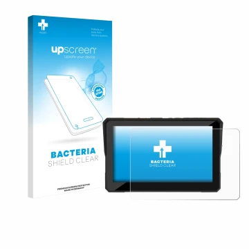 Vorderseite einer Produktverpackung mit dem Markenlogo upscreen. Daneben ist das Gerät Carpuride W502 Pro 5