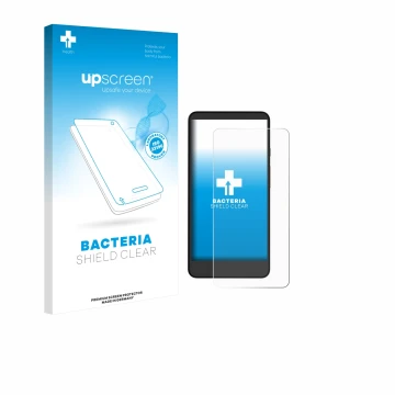 Vorderseite einer Produktverpackung mit dem Markenlogo upscreen. Daneben ist das Gerät Xiaomi Moaan InkPalm Mini Plus 2 mit de