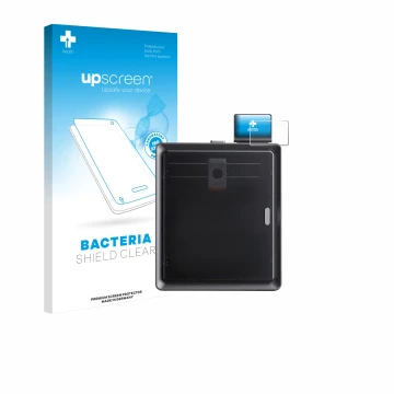 Vorderseite einer Produktverpackung mit dem Markenlogo upscreen. Daneben ist das Gerät Anycubic Kobra S1 / S1 Combo mit dem zu
