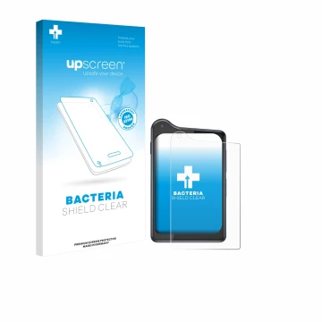 Vorderseite einer Produktverpackung mit dem Markenlogo upscreen. Daneben ist das Gerät Xiaomi Qin K25 mit dem zugehörigen Disp