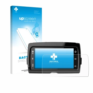 Vorderseite einer Produktverpackung mit dem Markenlogo upscreen. Daneben ist das Gerät Harley Davidson Soundstream Reserve WHD