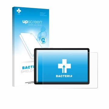 Vorderseite einer Produktverpackung mit dem Markenlogo upscreen. Daneben ist das Gerät Samsung Galaxy Tab A11 Plus 5G 11