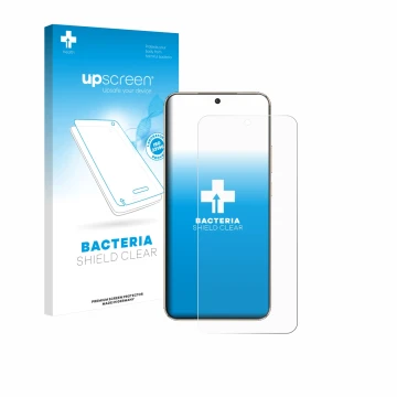 Vorderseite einer Produktverpackung mit dem Markenlogo upscreen. Daneben ist das Gerät Honor X9d mit dem zugehörigen Displaysc