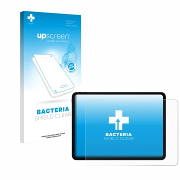 Vorderseite einer Produktverpackung mit dem Markenlogo upscreen. Daneben ist das Gerät OnePlus Pad Go 2 mit dem zugehörigen Di