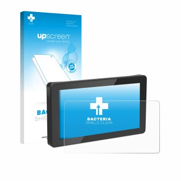 Vorderseite einer Produktverpackung mit dem Markenlogo upscreen. Daneben ist das Gerät Innovv N1 5.5