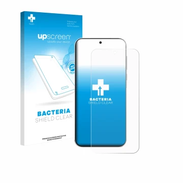 Vorderseite einer Produktverpackung mit dem Markenlogo upscreen. Daneben ist das Gerät OnePlus Turbo 6V mit dem zugehörigen Di